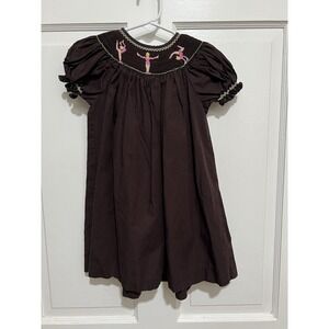 Girls Smocked Ballet Dress Size 18 Months